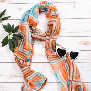 Patterned scarf